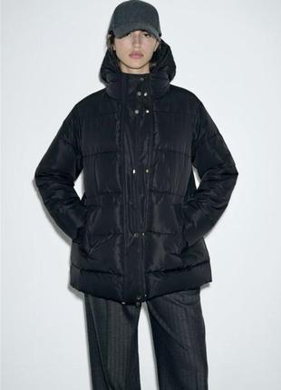 Куртка пуховик от zara