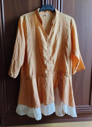 Літня бавовняна туніка блуза m&s collection, таїланд