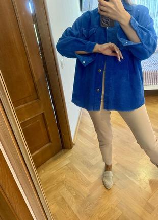 Сорочка вельветова