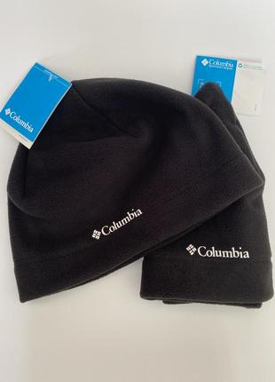 Чоловіча флісова шапка columbia (двохсторонній мікрофліс)