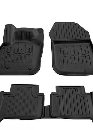 Комплект 3d килимків daymart в салон автомобіля renault zoe (2012-2018) рено
