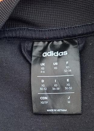 Укороченная зепка adidas с длинными рукавами5 фото
