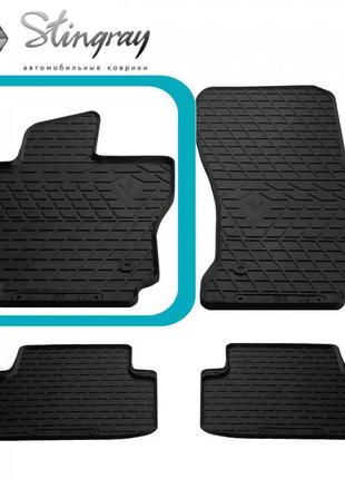 Гумовий килимок в авто daymart передній лівий на volkswagen passat b8 (2014-...) фольксваген