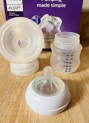 Молокоотсос ручной philips avent 3