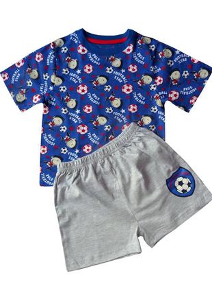 Піжама трикотаж футболка і шорти primark