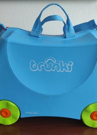 Дитяча валізка на колесах trunki terrance