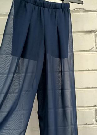 Штаны палаццо для девочки 3