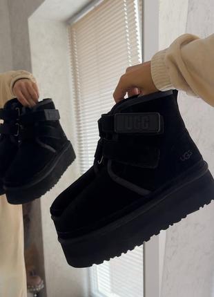 Neumel ugg замшевые на платформе