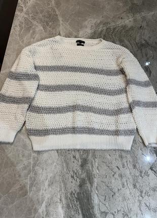 Светр в'язаний бавовняний massimo dutti