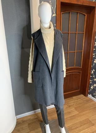 ⚜️❤️класний теплий кардиган безрукавка, р 52-56