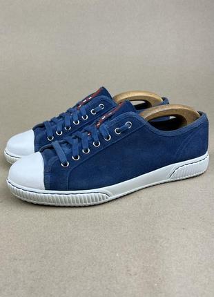 Оригинальные замшевые кеды prada