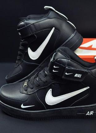 Кросівки зимові підліткові nike air force high арт 21547 ❄️