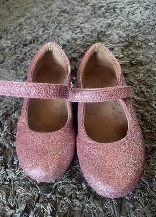Балетки рожеві туфлі4 фото