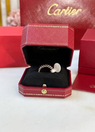 Серебряное колечко кольца в позолоте в стиле cartier clash10 фото