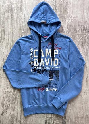 Худи толстовка мужская на байке camp david размер м.