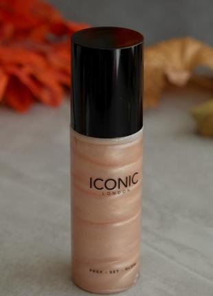 Спрей-хайлайтер для тела iconic london prep set original spray, 120 мл