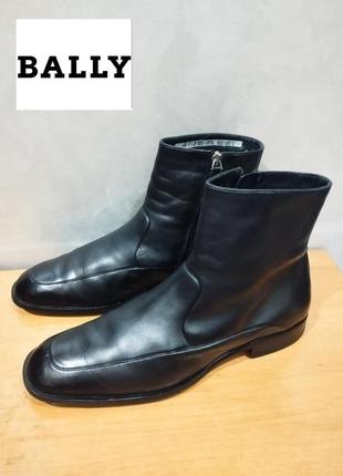 Bally, мужские кожаные сапоги на меху люкс бренда