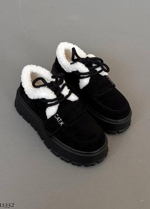 Сноубутси з хутром teddy