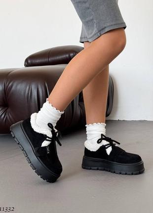 Сноубутси з хутром teddy