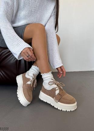 Сноубутси з хутром teddy