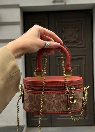 Сумка шкіряна сумка coach