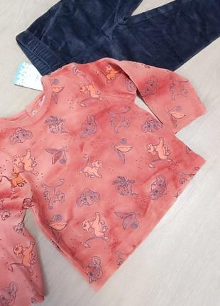 Красивый костюм малышу kiabi. под вельвет. на 1,5-2 года