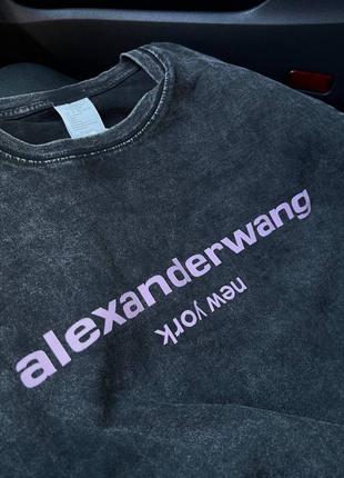 Футболка женская alexander wang2 фото