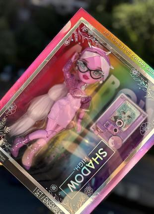 Лялька рейнбоу хай шедоу хай лаванда лінн rainbow high shadow lavender lynn