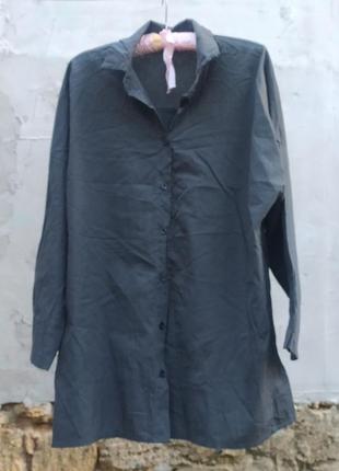 Хлопковая блуза-рубашка zelante