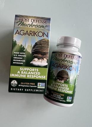 Host defense agarikon mushrooms fungi perfecti 60шт