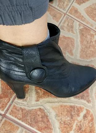 Кожаные ботинки итальялия