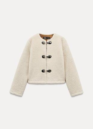 Двостороння куртка з застібками  zara