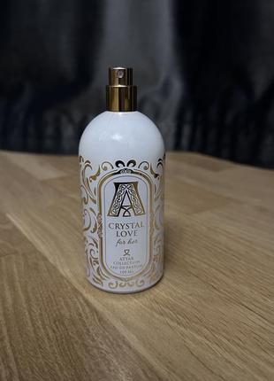 Оригинальный.attar collection crystal love.полный флакон