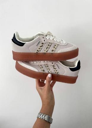 Кеды в стиле adidas samba