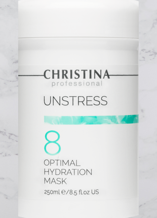 Unstress optimal hydration mask 8 christina🌕оптимально зволожуюча маска христина