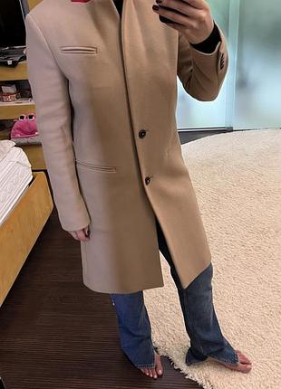 Тепле пальто tommy hilfiger з вовни та кашеміру