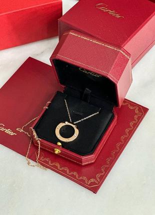 Подвеска брендовая в стиле cartier love