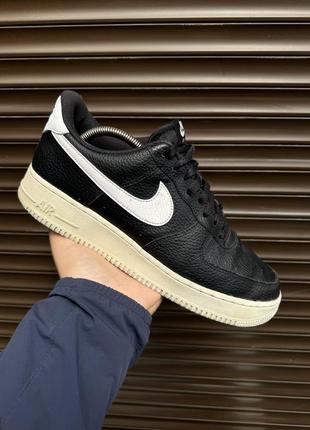 Nike air force 1 07 black 44р 28см кроссовки оригинал