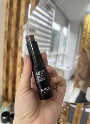 Кремовий скульптор kiko milano sculpting touchу 202 стіку