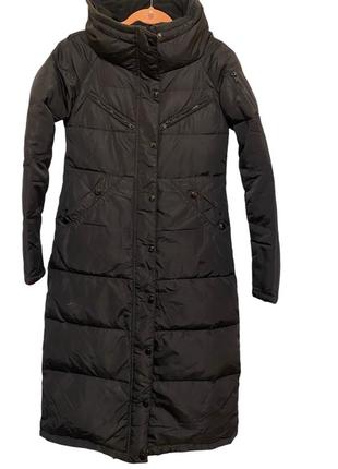 Пальто пуховик куртка в стиле massimo dutti united colors of benetton