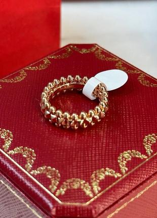 Колечко брендовое в стиле cartier clash