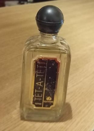 Рідкий вінтажний одеколон тет-а-тет, союзпарфумерпром, марбел, москва-париж, початок 1990, вінтаж, група екстра