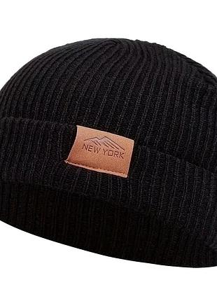 Мужская / женская / унисекс / бини зимняя шапка new york