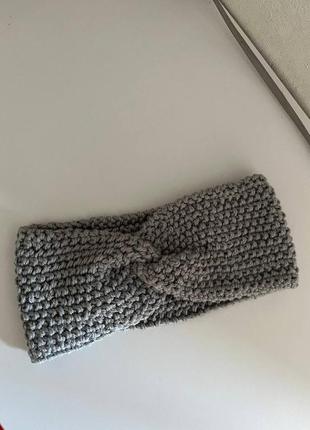 Пов'язка на голову, челма в'язана.