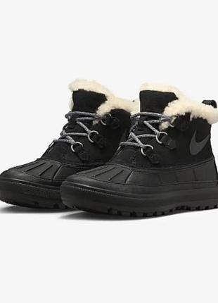 Ботинки женские nike woodside chukka 2 black оригинал