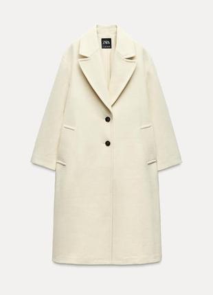Довге пальто soft zara