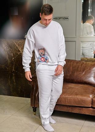 Піжама чоловіча тепла флісова6 фото