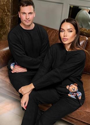 Піжама чоловіча тепла флісова4 фото