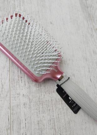 Щітка для волосся olivia garden nano thermic styler paddle large think pink