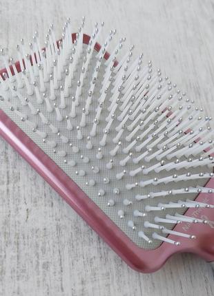 Щітка для волосся olivia garden nano thermic styler paddle large think pink3 фото